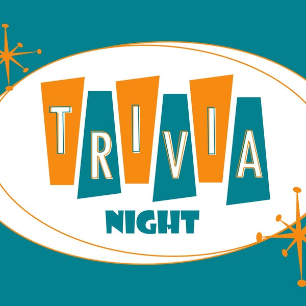 Trivia Night Downloadable/Printable - Includes Scoring Sheets