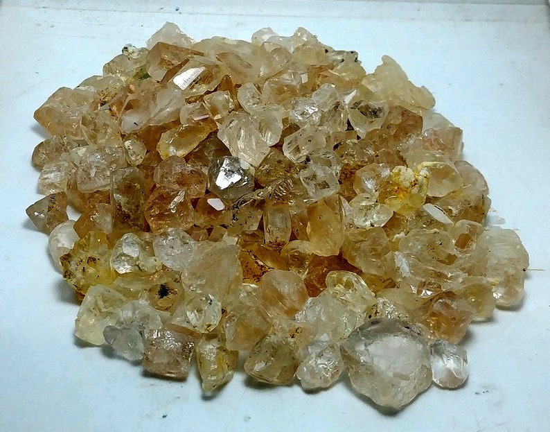 560 Grams Beautiful Natural Colot Topaz Crystal Specimen From Skardu pakistan