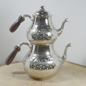 Handcrafted Copper Teapot, Handmade Antique Tea Maker, Usable Tea Kettle, Handmade Teapot
