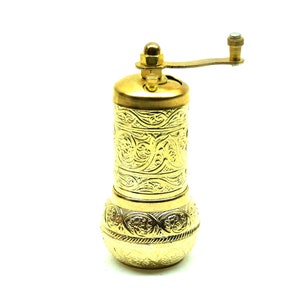 Manual Coffee Grinder, Antique Metal Pepper Crusher, Traditional Mechanical Spice Shredder, Gift Productade Healthy, Pepper Grinder, Gifts