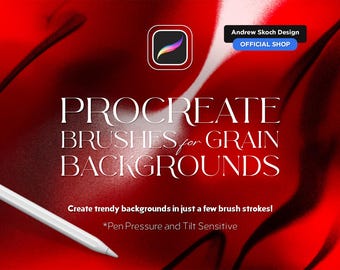 Procreate Brushes for Grain Backgrounds - Spray Procreate Brush Set - iPad Brush - Grain Procreate Brushes Brushset