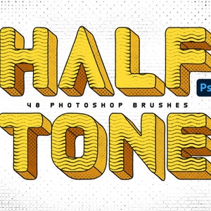 Halftone Photoshop Brushes