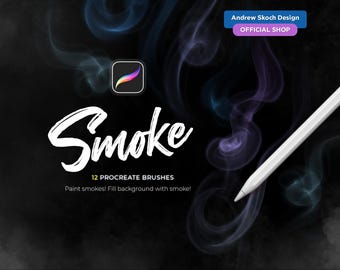 Smoke Procreate Brushes - Smoke Effect Procreate Brush - Fog Procreate Brush Set - iPad Brush - Smoke and Fog Brushes