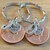 1974 50th Birthday Keyring | One Pence Coin Gift For Mum, Dad, Sister, Brother | Gold Plated