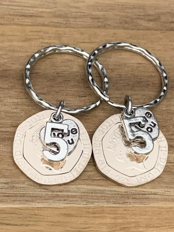 NBVBV Regalo arito Portachiavi Regalo arito Natale Idee Regalo Per
