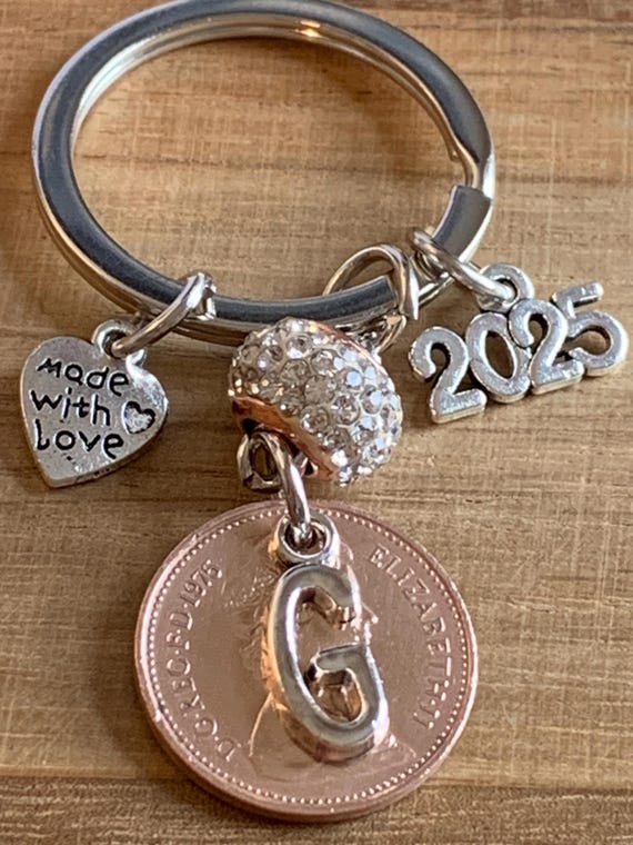 50th Birthday or Anniversary Personalised Gift Polished 1975 Coin