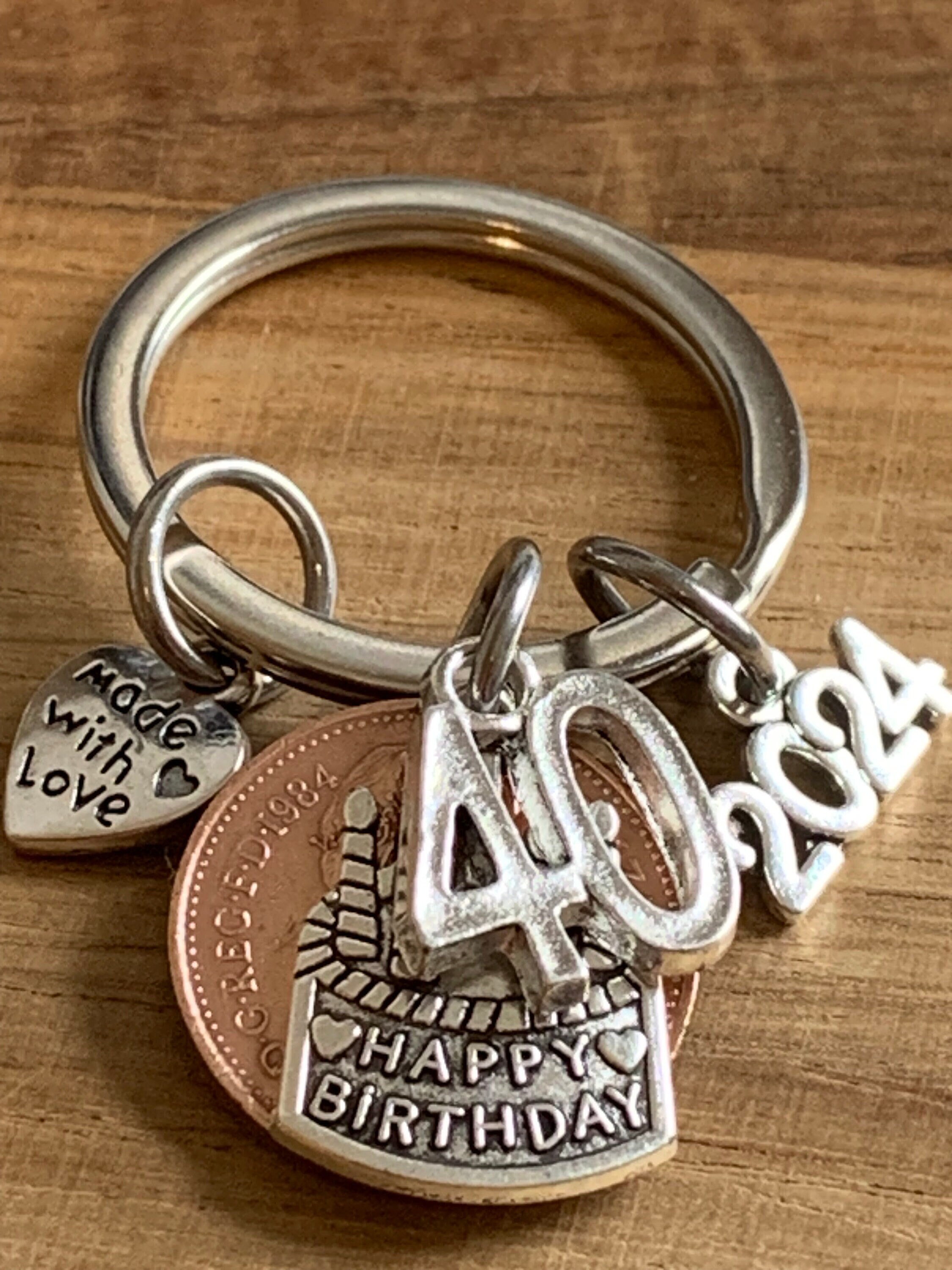 Happy birthday keychain clearance