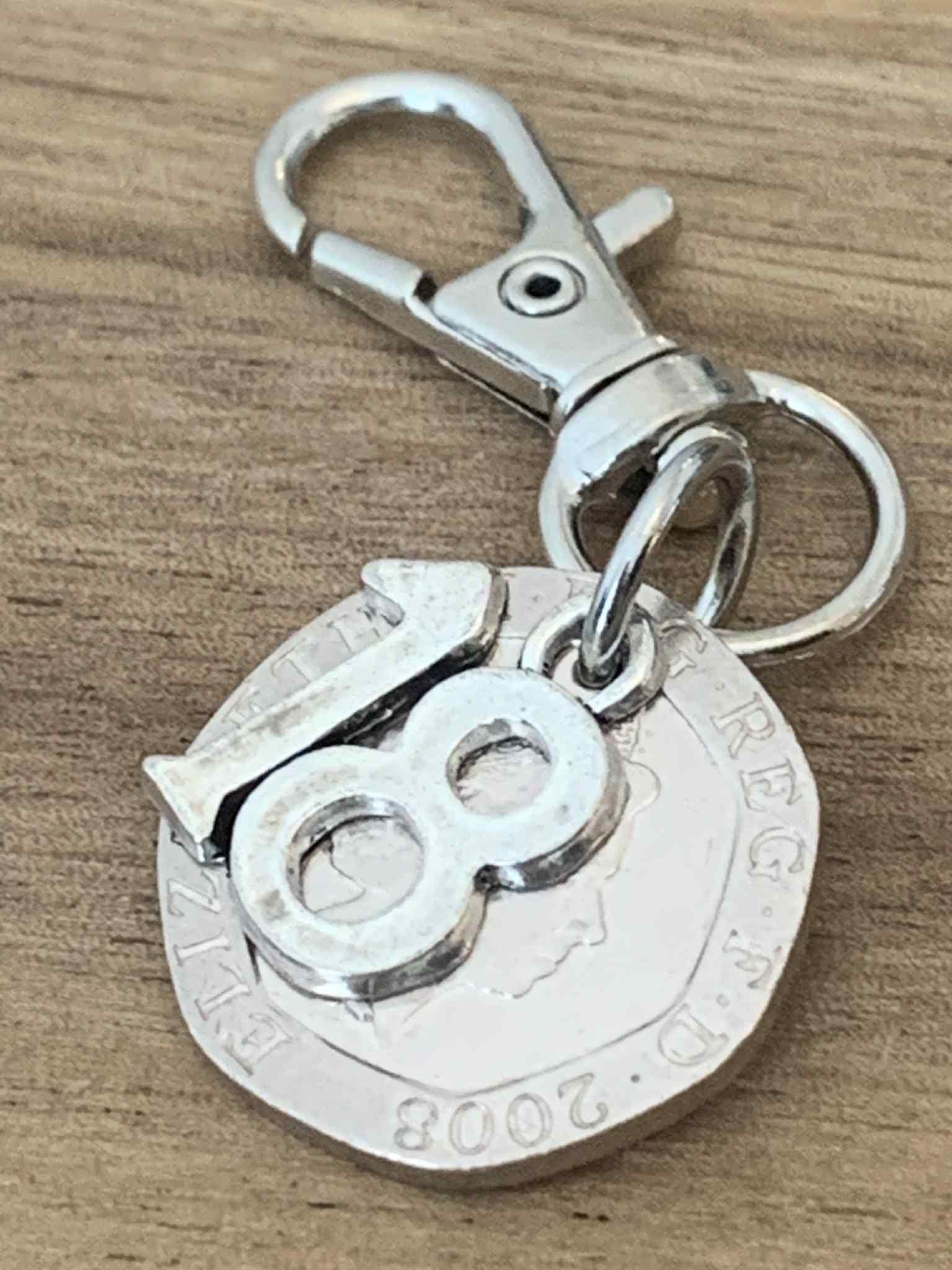 Regalo 21 Años Tía Sobrina Llavero Personalizado 21 Cumpleaños - Regalo Para Tía, Sobrina, Amiga - Con Rhinestones Llavero 21 Cumpleaños Personalizado