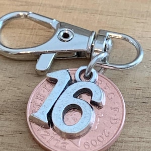 16th Birthday 2009 Polished Coin Gift For Her Daughter Sister Niece Girlfriend Best Friend Son Brother Nephew In Gift Bag