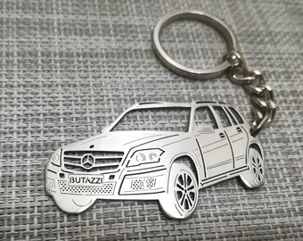 Mercedes Key Chain Etsy