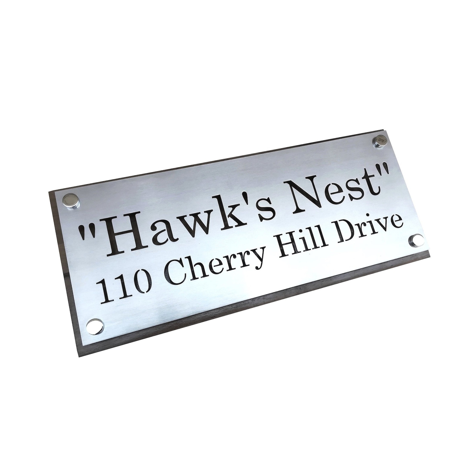 Individuelles (Haus-) Nummernschild - HeiX