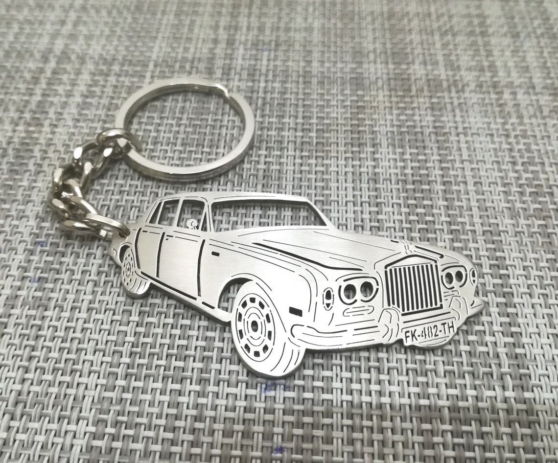 Birthday gift Custom RollsRoyce Corniche key chain car key Etsy