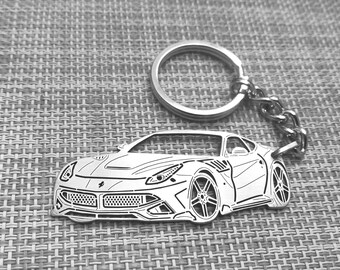Geschenk für Ferrari Mondial T Fans Schlüsselanhänger A-4126 