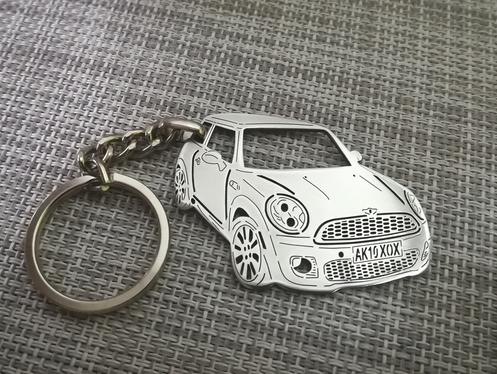 2010 mini cooper s 1.6 keychain Custom keychain birthday Etsy