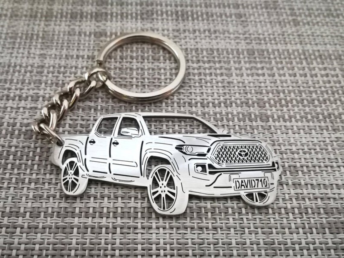 Birthday gift Custom Toyota key chain personalised car key Etsy