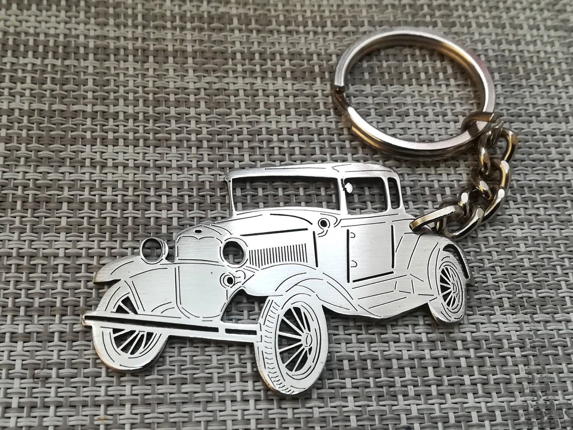 Birthday gift Custom 1930 Ford Model A keychain car Etsy