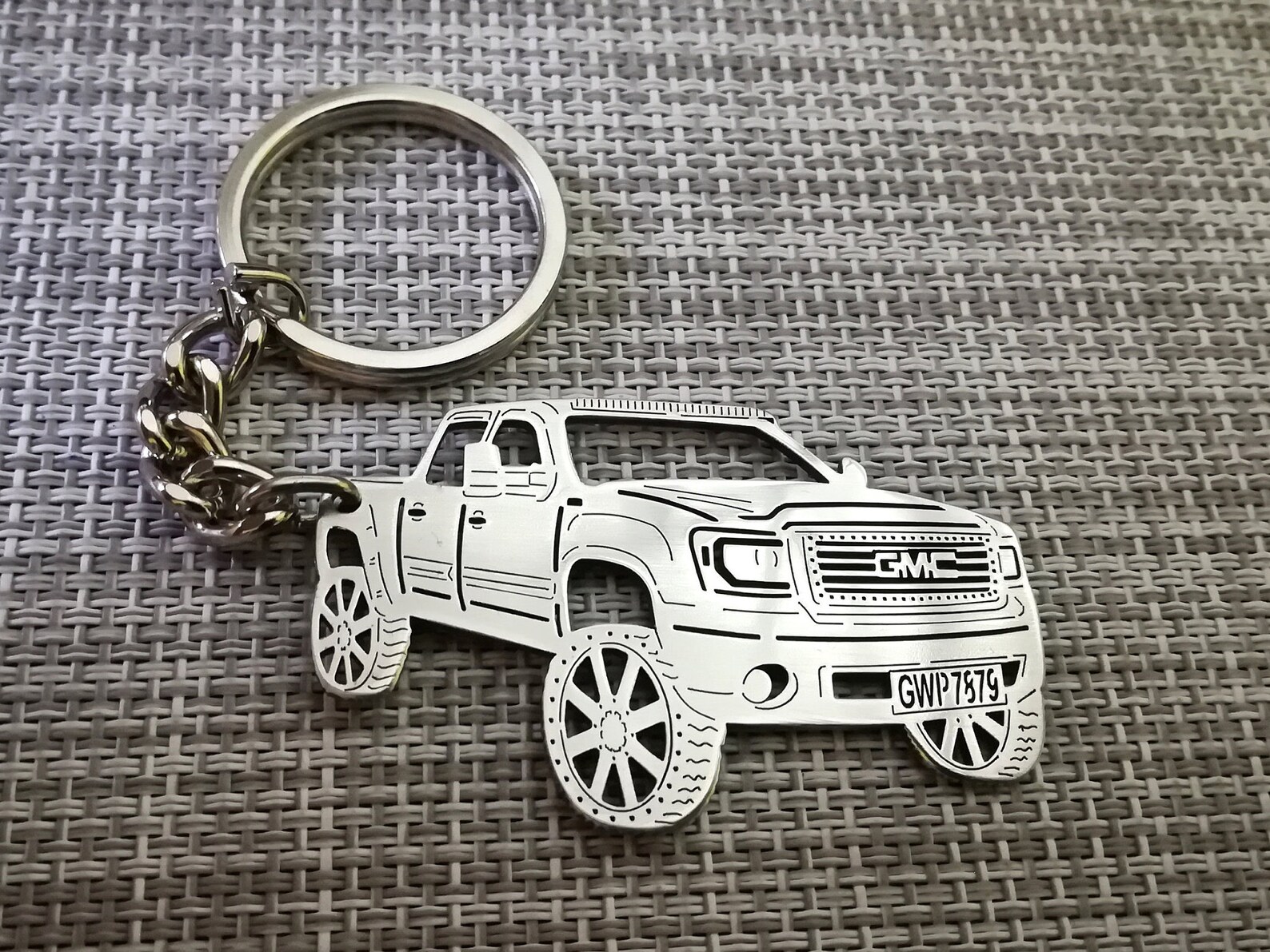 Birthday gift Custom 2008 gmc sierra 1500 keychain gmc Etsy