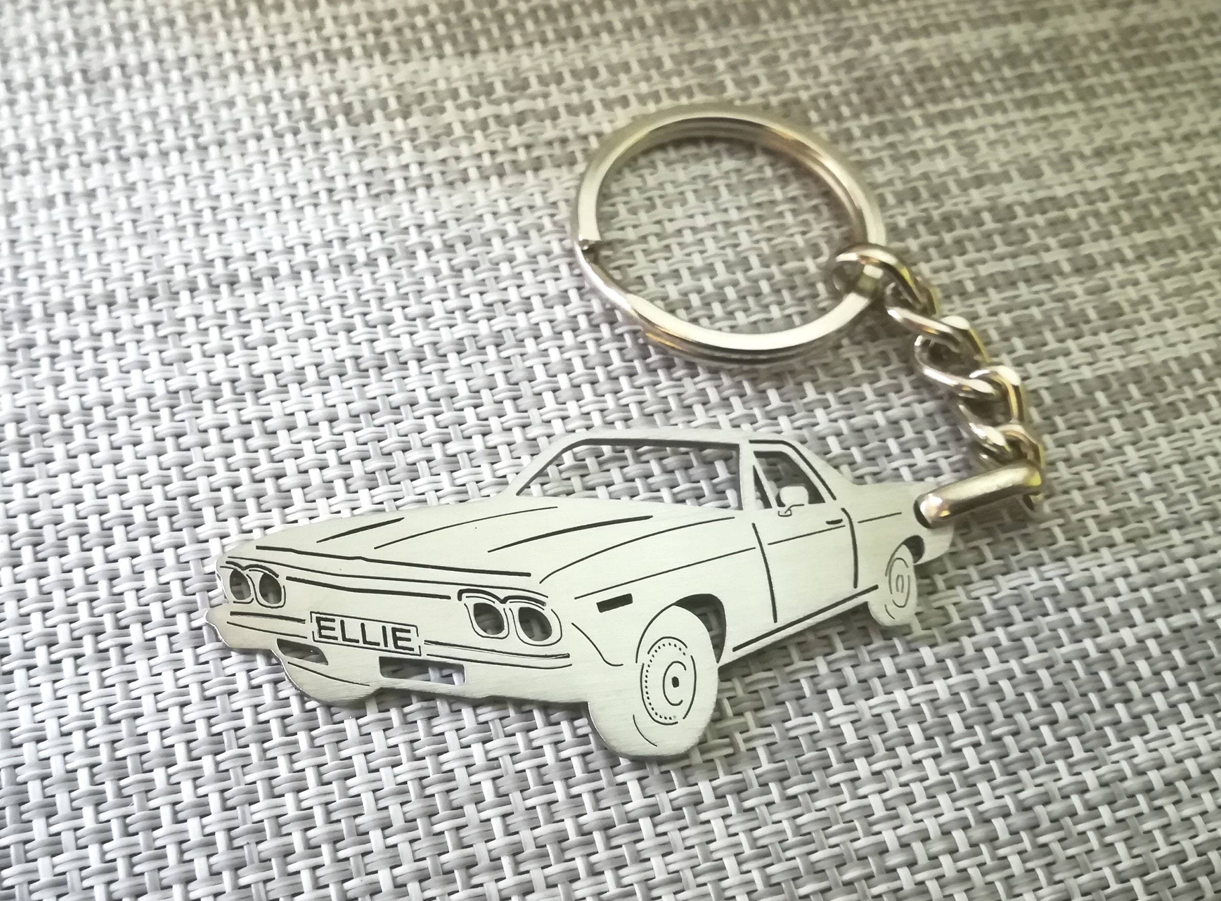 Fathers Day Gift Custom Key Chain 