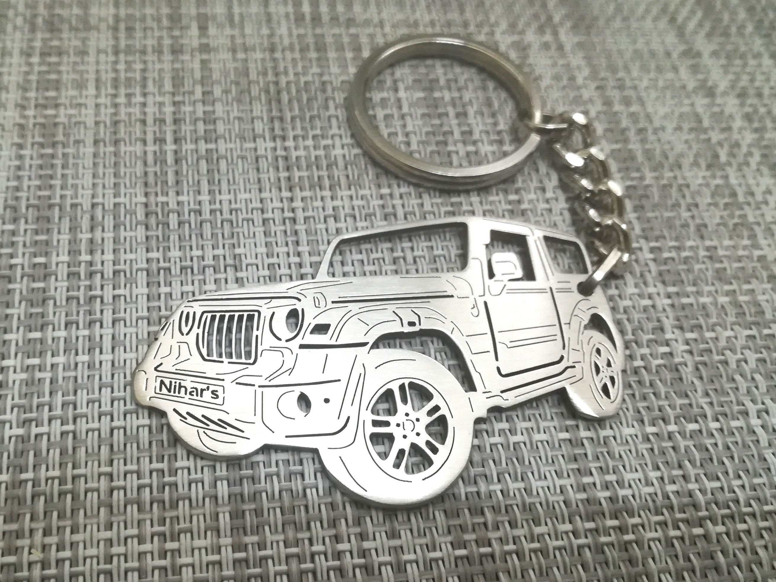 Mahindra Thar Custom keychain birthday gift Custom Etsy