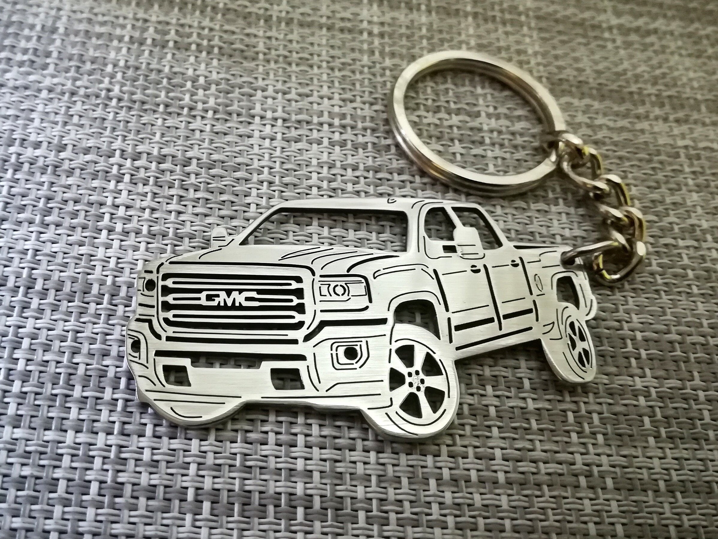 Birthday Gift Custom GMC Sierra 2500hd 2015 Keychain Car Etsy