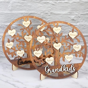 Family Tree, Personalized Family Tree, Gift For Mom, Father&#39;s day gift, Gift for Grandma, Family Tree Sign, Home Decor, Grandparents Gift
