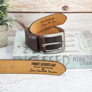 Custom Handmade Belt,Custom Leather Belt for Daddy,Custom Name Belt For Dad, Gift for Dad, Grandpa,Engraved Leather Belt,Gifts for Him