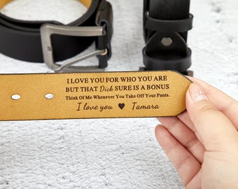 Custom Handmade Belt,GUnique Gift for Husband,Genuine Leather,Personalized Anniversary Handmade Belt,Engraved Leather Belt, Father Day Gift