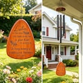 Personalized Memorial Wind Chime,Memorial Wind Chimes,Listen to the Wind Memorial Wind Chime,Sympathy Gift for Loss of Loved One,Grief Gift