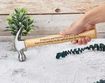 Personalized Hammer, Engraved Hammer, Custom Hammer Set - Father's Day Gift, Grandpa Gift, Best Dad Ever, Retirement Gift, Gifts for Men