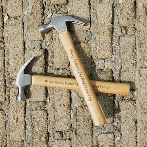 Custom Engraved Hammer for Father,Personalized Fathers Day Gift,Engraved Hammer for Father&#39;s Day,Gift for Grandpa
