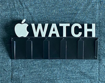 Soporte de banda con el logotipo del Apple Watch