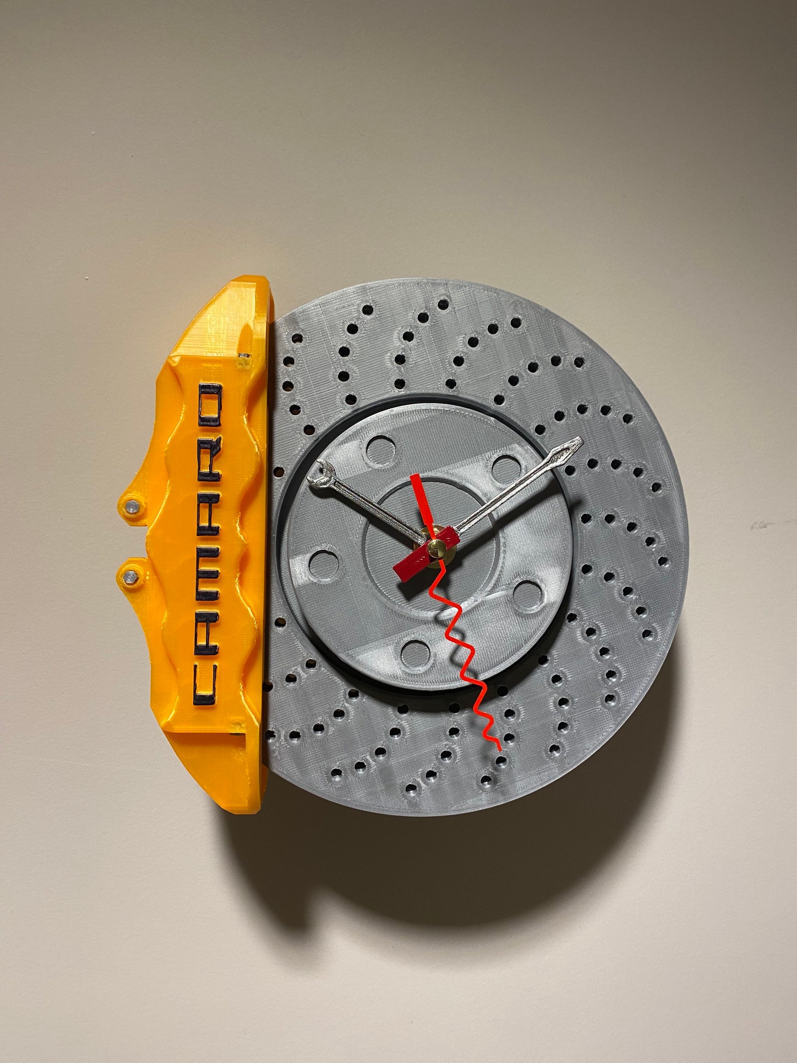 Caliper brake wall clock Etsy