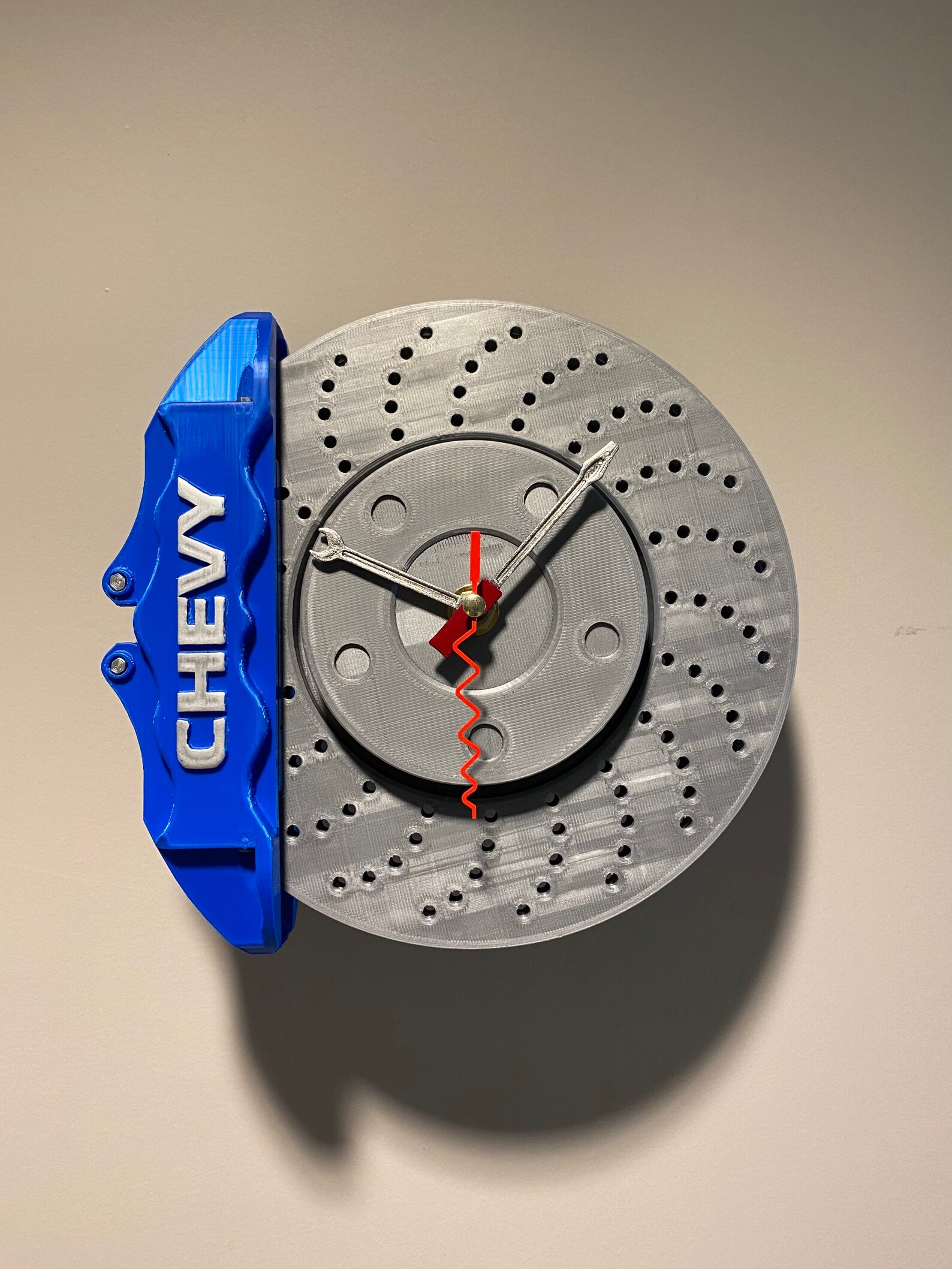 Caliper brake wall clock Etsy