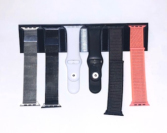 Apple Watch Band Organizer: Wall Mount Display Case