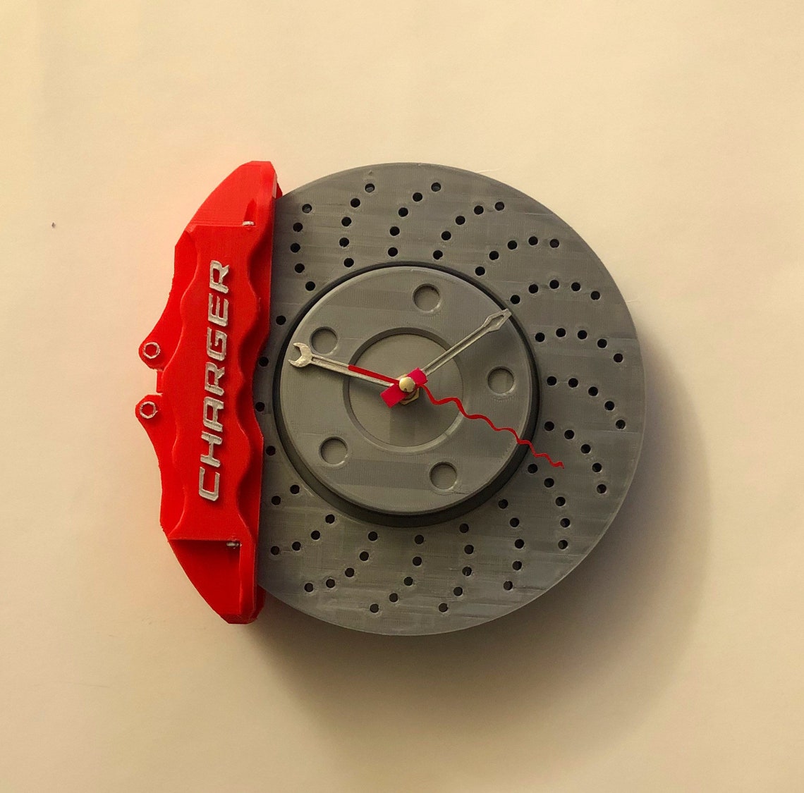 Caliper brake wall clock Etsy
