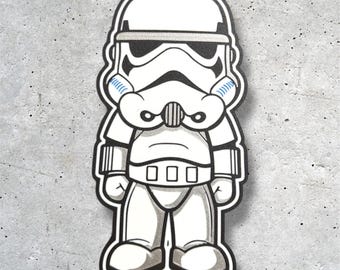 Caja de luz de Storm Trooper de pie