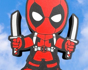 Caja de luz de espadas de Deadpool