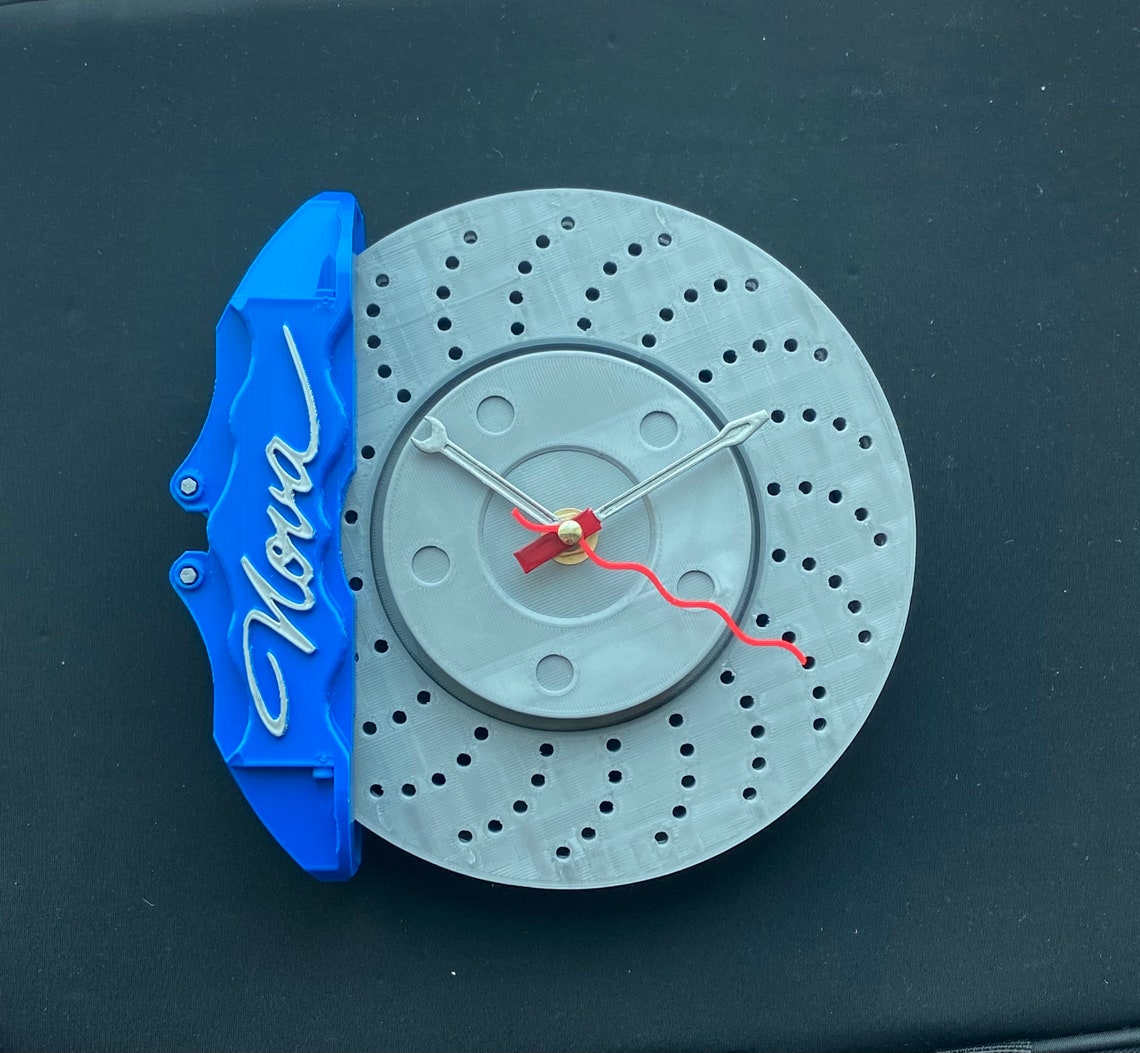 Caliper brake wall clock Etsy