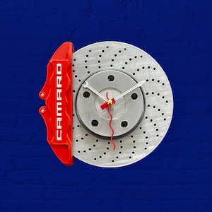 Reloj de pared con freno de pinza