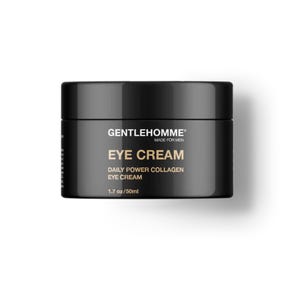 Men&#39;s Collagen Caffeine Eye Cream with Hyaluronic Acid - Anti-Aging Eye Cream for Dark Circles, Puffiness, Eye Bags - Made in USA