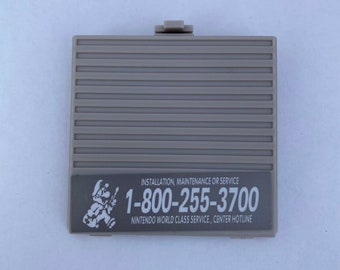 Gray Battery Cover Original Game Boy for Nintendo GB Replacement Door Sticker
