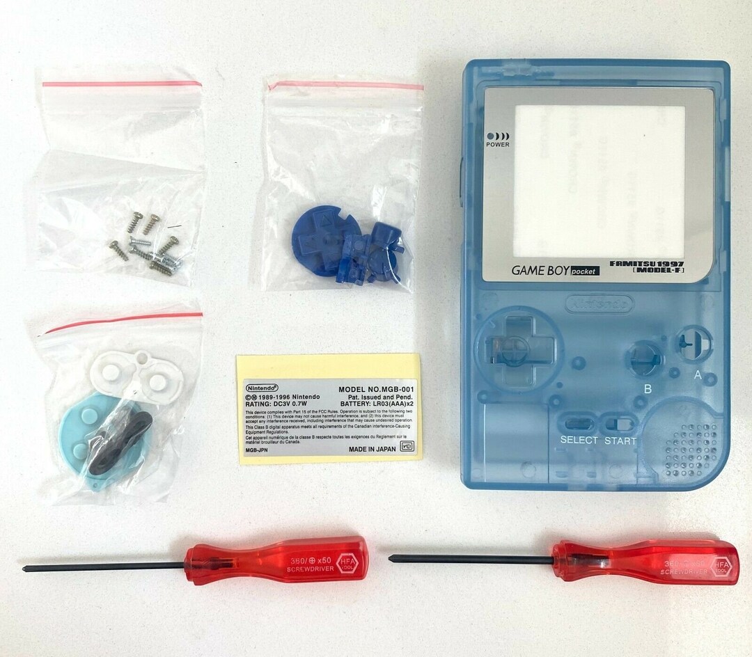 Replacement Screen Lens For The Game Boy Pocket System NEW