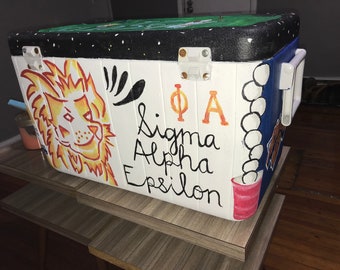 Fraternity Cooler Etsy