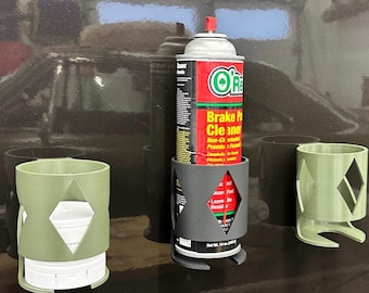 Magnetic Pouch Can Tin Holder: Garage Workspace,Boating or Refrigerator Organizer