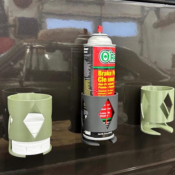 Soporte magnético para latas: organizador para garaje, espacio de trabajo, navegación o refrigerador.