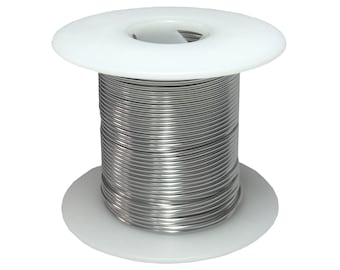 Fil en acier inoxydable 20 AWG, Pure Round 316L - Différentes longueurs disponibles