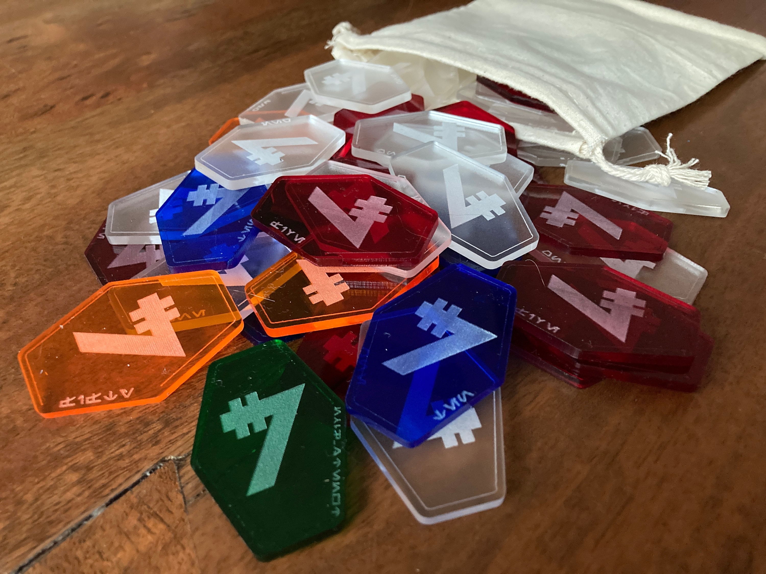 Sabacc - Star Wars Poker Chips for Coruscant Shift & Corellian