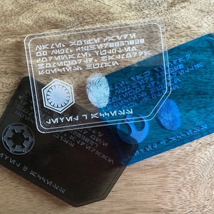Star Wars Universe ID card