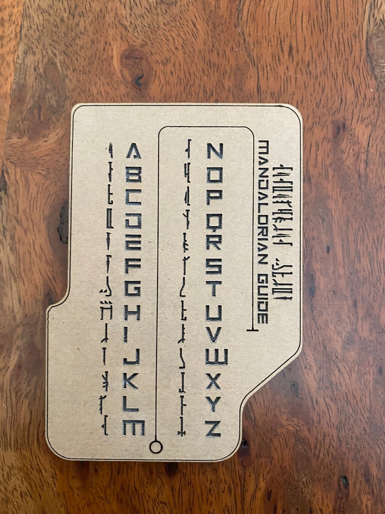 Aurebesh and Star Wars pocket translator image 9