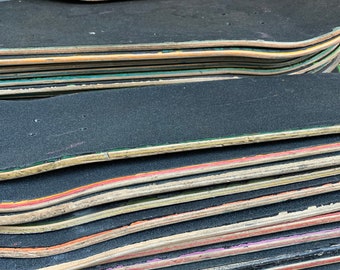 12 Used Skateboard Decks Perfect for Arts and Crafts